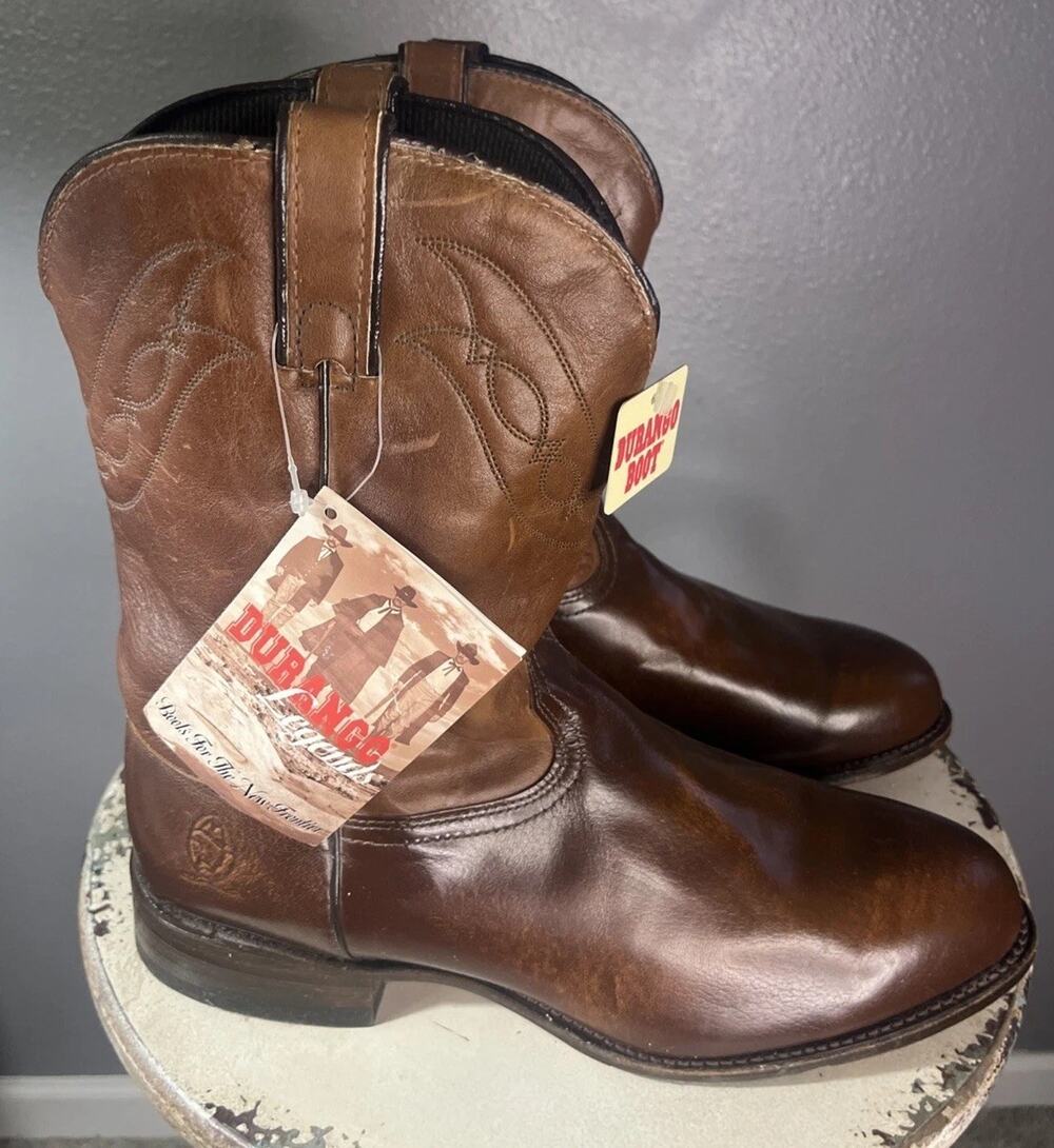 Durango Legends Western Leather Boots Brown Men’s Size 13 D NWT